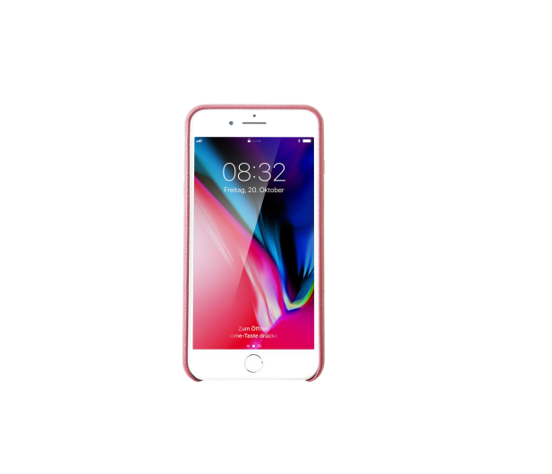 KMP Etui Leather Case KMP do iPhone 7 Plus/8 Plus skórzane czerw - 1442803 - zdjęcie 3